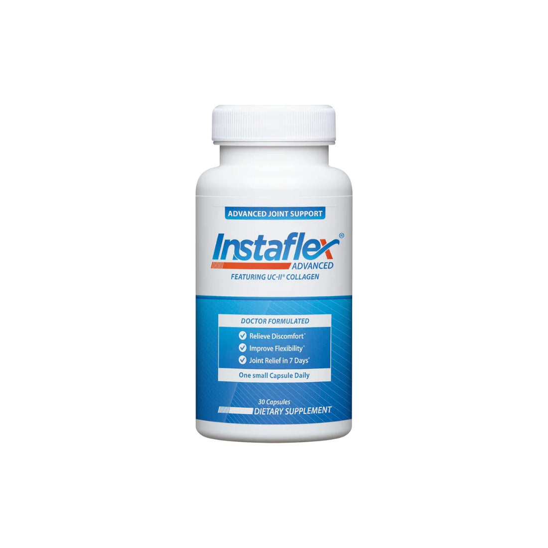 Instaflex Advanced Joint Support Nutritional Supplement Capsule with Doctor Formulated Joint Relief Supplement, Featuring UC-II Collagen & 5 Other Joint Discomfort Fighting Ingredients, 60 Ct 2 Pack