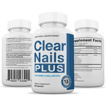 Clear Nails Plus™ – 15 Billion CFU Probiotic Nail & Fungus Support